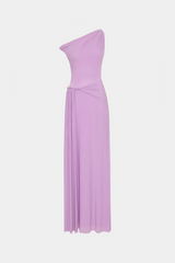 Sisal Mesh Maxi Dress - Lilac