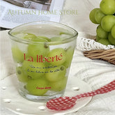 Original French Retro Glass Coffee Cup Juice Cold Drink Milk Cup Drinking Glasses