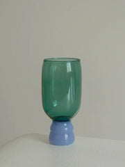 Champagne Glass Handmade Color Glass Wine Goblet Juice Cup Heat-Resistant Water Cup Drinking Wine Glass Cocktail-glass