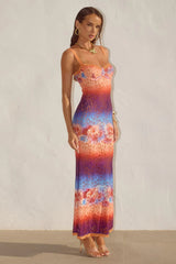 Serina Maxi Dress - Nadia Pink Ombre