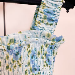 Floral Suspender Fairy Dress