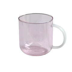 Floriddle Borosilicate Mug Glass Mug Heat-resistant Glass Cup Drinkware Tea Juice Milk Cup Coffee Mug Home Water Glasses