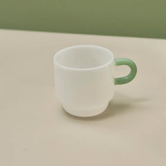 Jade Color Glass Borosilicate Glass Mug Retro Wine Glass Goblet Cup Drinkware Barware Coffee Mug Cocktail Glass Nordic Home